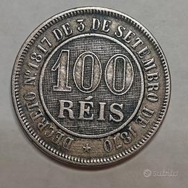 100 REIS 1887 BRASILE