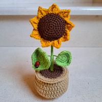 Girasole uncinetto 