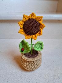 Girasole uncinetto 