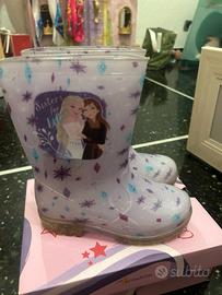 Stivale pioggia bambina Frozen