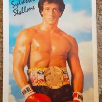 SYLVESTER STALLONE Cartoline Rocky Rambo anni '80
