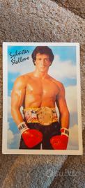 SYLVESTER STALLONE Cartoline Rocky Rambo anni '80

