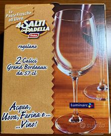 2 calici vino Luminarc per "4 Salti in Padella"