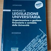 Manuale di Legislazione Universitaria 