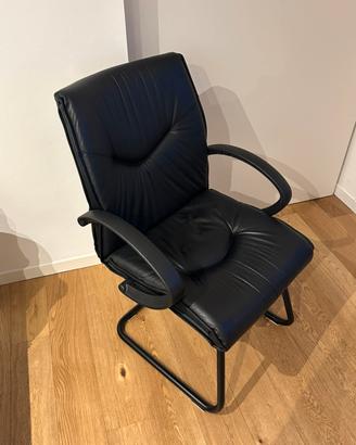Sedia da ufficio in pelle