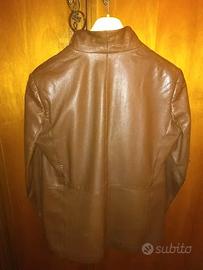 Giacca Pelle donna tg 46 vintage