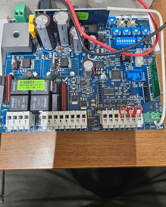 scheda elettronica cancello Elvox
