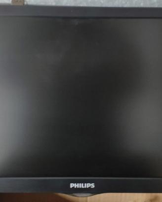 Monitor 18,5" Philips risoluzione 1366x768 a 16:9
