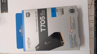 Hard drive crucial T705.            Tc100t705ssd3
