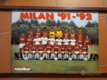 POSTER MILAN CALCIO 19-24