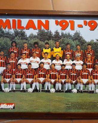 POSTER MILAN CALCIO 19-24