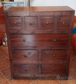 Mobile artigianale teak