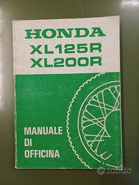 manuale officina honda xl125r xl200r IN ITALIANO