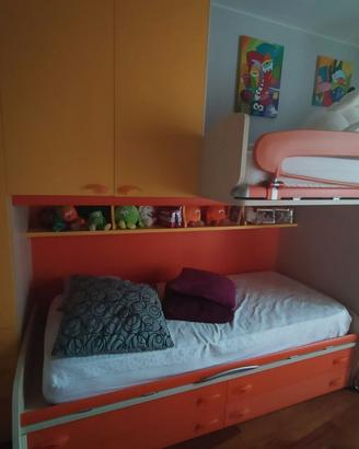 Cameretta-letto a castello