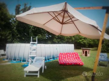 Piscina intex 732x366x132 Ultra Frame Rettangolare