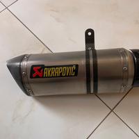Silenziatore Akrapovic Titanio Kawasaki Z800