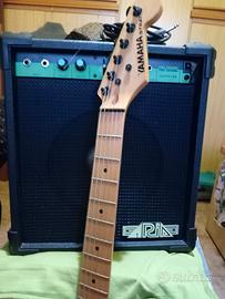 chitarra e amplificatore