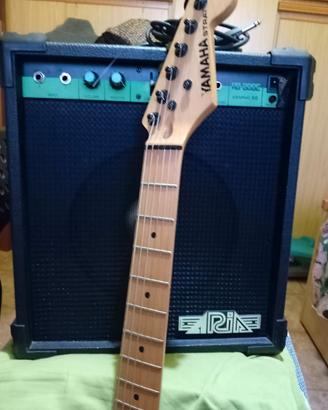 chitarra e amplificatore