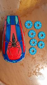 spara dischi uomo ragno 