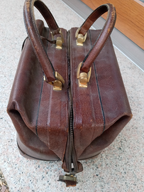 Borsa da medico in pelle anni 60