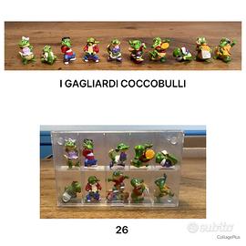 Coccobulli sorpresine kinder serie completa lotto