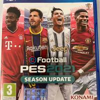 Gioco calcio Pes2021 season update konami ps4