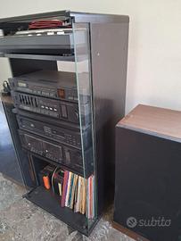 impianto Hi-Fi Sherwood e casse McIntosh