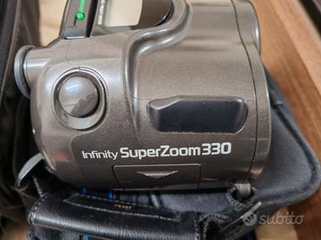fotocamera  OLYMPUS infinity sup zoom 330 e borsa