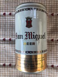 Lattina di birra san Miguel hong kong