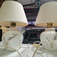 coppia lampade da comodino