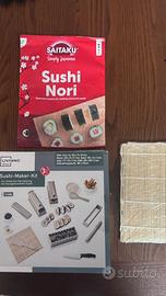 Kit sushi +alga +stuoia per sushi