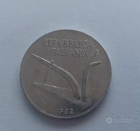 Moneta da 10 lire del 1982