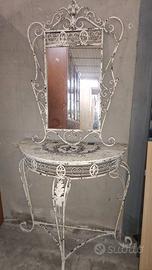 mobile consolle con specchio