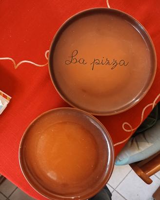 servizio piatti per pizza 