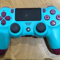 Joystick Ps4 celeste e viola