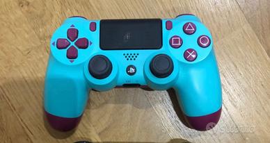 Joystick Ps4 celeste e viola