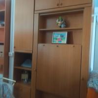 Mobile piroettante con letto a scomparsa