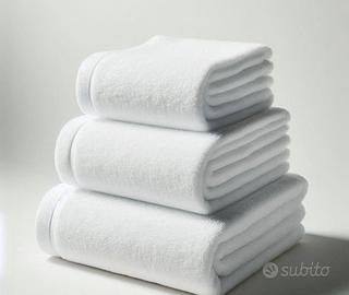 Set asciugamani per B&B 8 paia da 2 pezzi