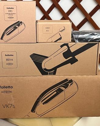Folletto VK7S ultimo modello scopa elettrica nuovo