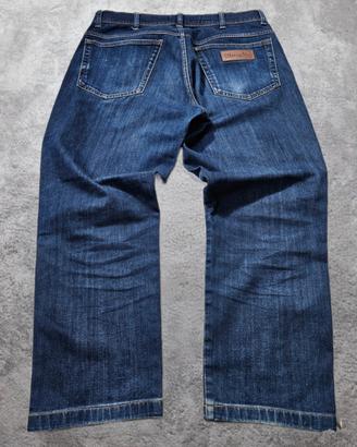 Wrangler Blue Jeans Straight Fit taglia L