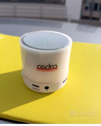 Cassa Bluetooth Portatile Speaker Altoparlante