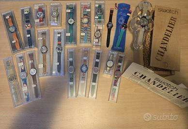Orologi Swatch collezione in blocco composta da 21