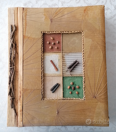 Album Portafoto Bambini Matrimonio - Legno Foglie