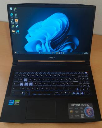 MSI laptop gaming i7-13620H RTX 4060 16GB RAM 1TB