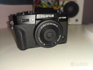 Fujifilm X-T20+viltrox 28mm pancake lens+access.