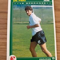Figurina 92-93 Score Del Piero Le Speranze Padova