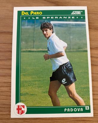 Figurina 92-93 Score Del Piero Le Speranze Padova