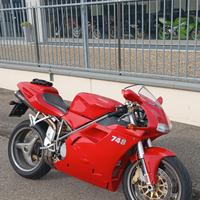 ducati 748 del 2001 ASI a libretto restaurata