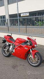 ducati 748 del 2001 ASI a libretto restaurata