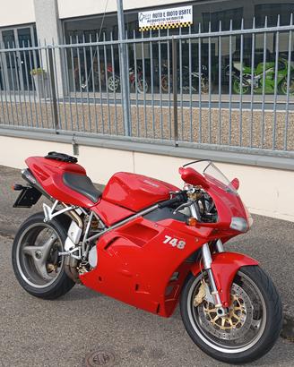 ducati 748 del 2001 ASI a libretto restaurata